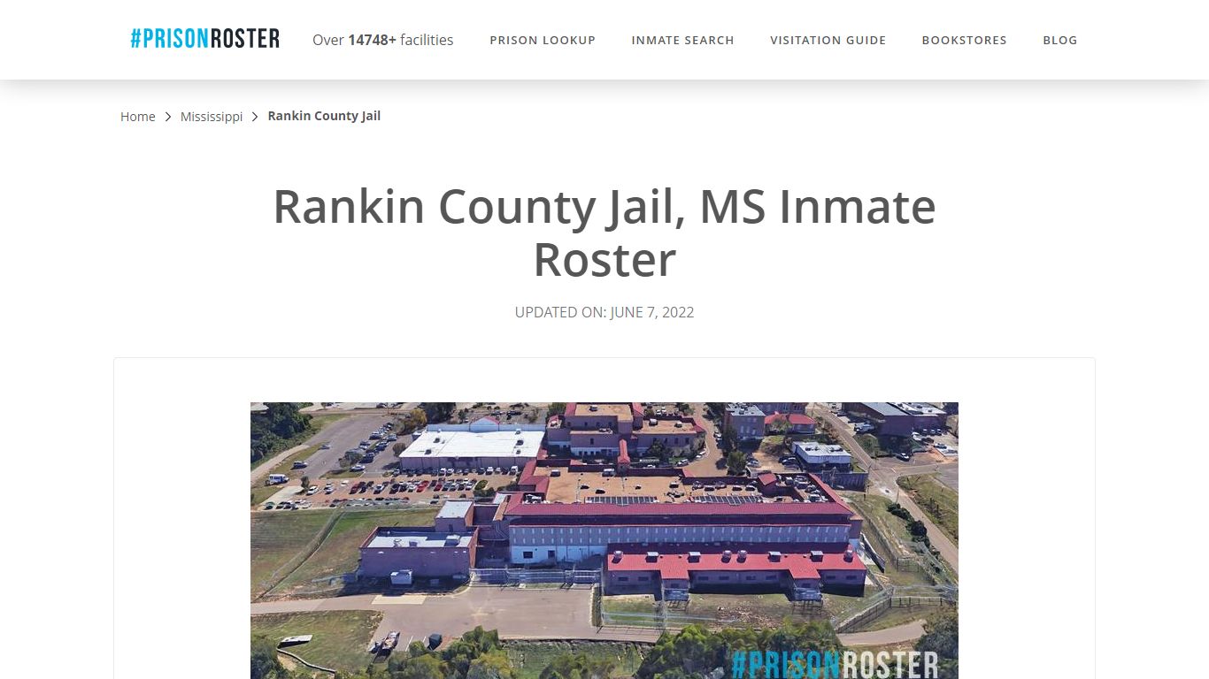 Rankin County Jail, MS Inmate Roster
